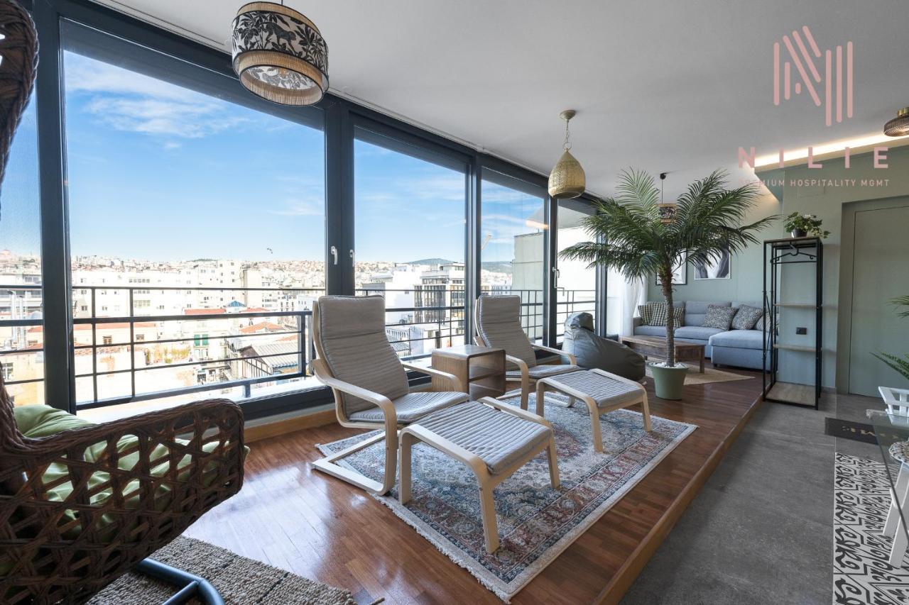 Okto Penthouse, Nilie Hospitality Mgmt Apartment Tesalonika Bagian luar foto